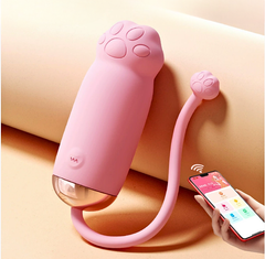 Trứng rung Cat Paw Roselex 10 chế độ rung dùng pin sạc điều kiển bằng app