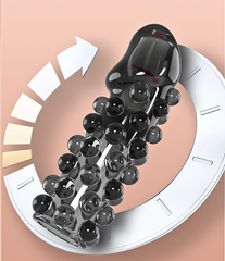 Bao cao su Meleon Hạt nổ dài 11,5 cm rung ở đầu