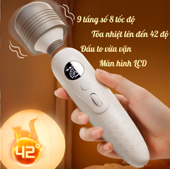 Chày rung Jiyu Dream AV 9 chế độ rung tỏa nhiêt dùng sạc