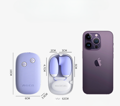 Trứng rung Lilo hộp ma thuật 2 đầu 12 chế độ rung dùng pin sạc