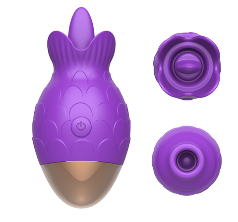 Lưỡi rung Mano Tess 7 chế độ liếm hút pin sạc