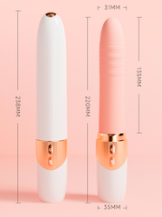 Dương vật giả Mật ong ngọt ngào Jiuuy 10 tần số rung thụt dùng pin sạc