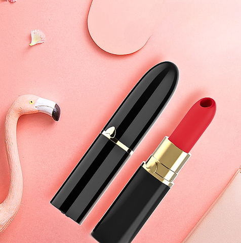 Trứng rung Lucy Maig hình thỏi son 16 chế độ rung hút nhỏ gọn pin sạc