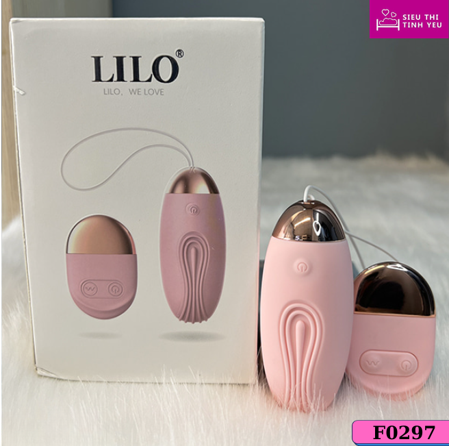 Trứng rung LiLo Vibrator điều khiển từ xa 10 chế độ rung dùng pin sạc - Mô phỏng Cá voi