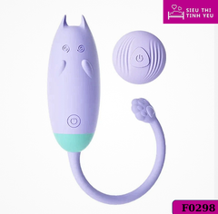 Trứng rung Mèo Mihu LiLo 10 chế độ rung điều khiển từ xa dùng pin sạc