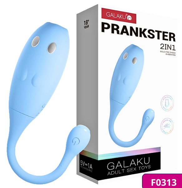 Trứng rung Cá heo Galaku Frankster 10 chế độ rung dùng pin sạc điều kiển bằng app