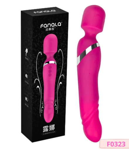 Chày rung 2 đầu Fanala massage điểm G rung thụt xoay đa chế độ dùng pin sạc