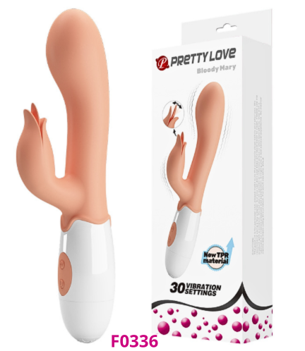 Dương vật giả Pretty Love Bloody Mary 30 chế độ rung dùng pin