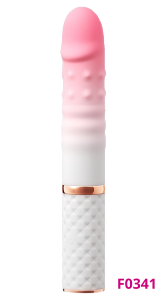 Dương vật giả Mini Roselex 10 tần số rung thụt dùng pin sạc