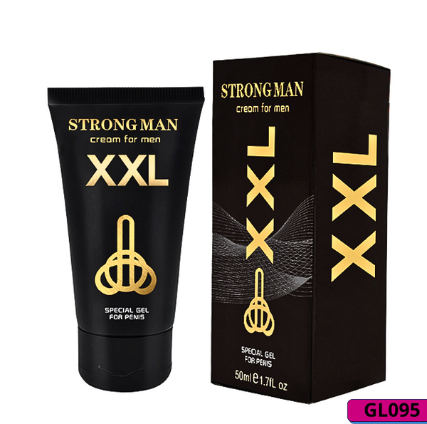 Gel Massage Strong Man XXL Hỗ Trợ Tăng Khoái Cảm & Cương Cứng Cho Nam Giới tuýp 50ml
