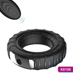 Vòng đeo rung Bánh xe kéo dài thời gian dùng pin sạc gia tăng khoái cảm