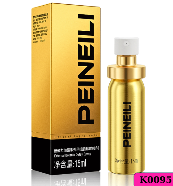 Chai xịt Peineili Delay Spray Bản Vàng kéo dài thời gian 15 ml