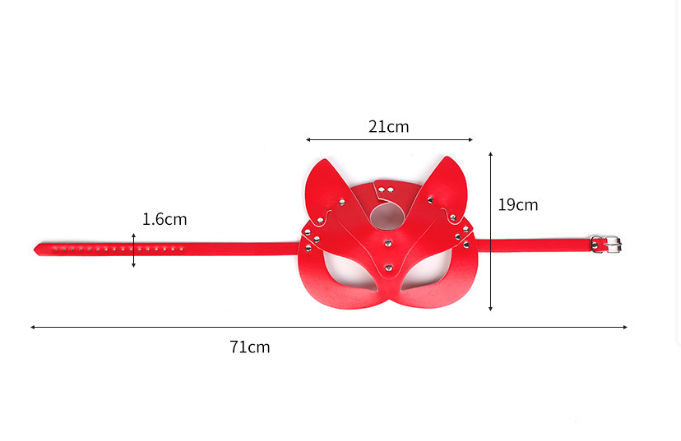 Đồ chơi BDSM mặt na da mèo xinh