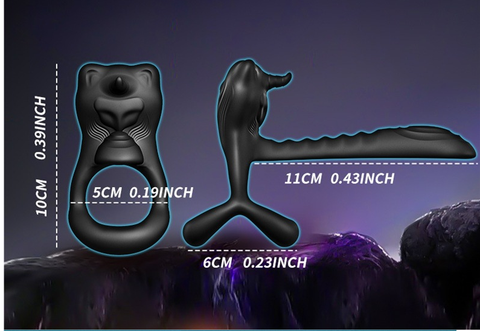 Vòng đeo rung Yeain Bull Demon King kéo dài thời gian dùng pin sạc, gia tăng khoái cảm