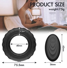 Vòng đeo rung Bánh xe kéo dài thời gian dùng pin sạc gia tăng khoái cảm