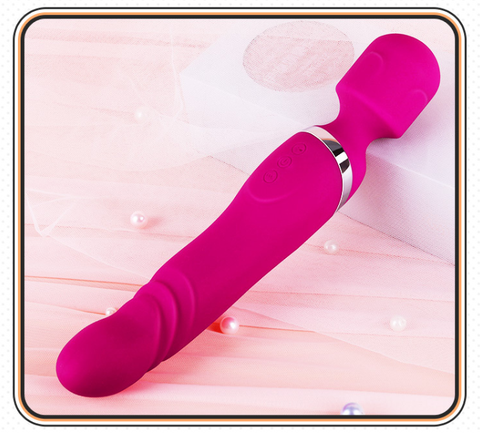 Chày rung 2 đầu Fanala massage điểm G rung thụt xoay đa chế độ dùng pin sạc