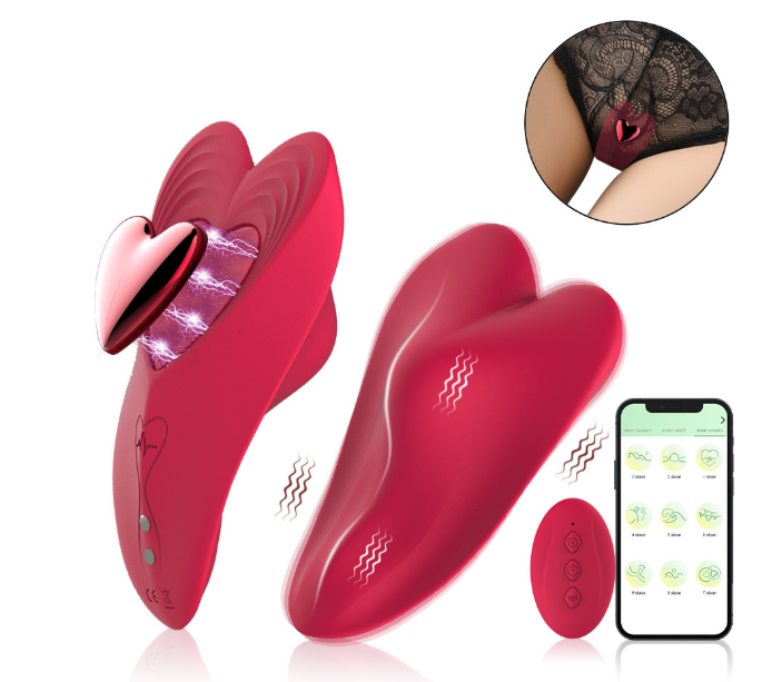 Trứng rung Love Wearable 10 tần số rung điều khiển qua app dùng pin sạc