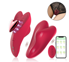 Trứng rung Love Wearable 10 tần số rung điều khiển qua app dùng pin sạc