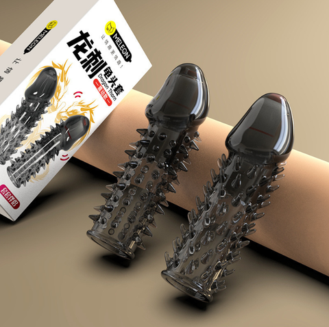 Bao cao su Meleon Secret Love dài 11,5 cm rung ở đầu Bộ gai rồng