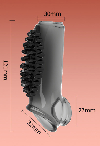Bao cao su Răng sói dài 12 cm hở đầu