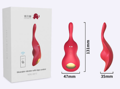 Trứng rung Wearable Violin 9 tần số rung điều khiển app dùng pin sạc
