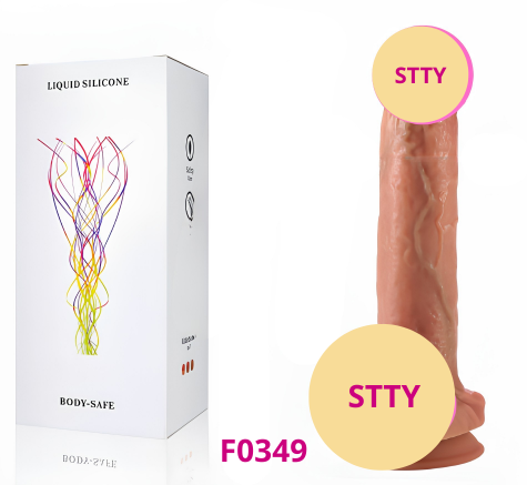 Dương vật giả cao cấp Sameyo Body Safe dính tường có bìu  rung thụt 7 tầng số tỏa nhiệt làm ấm pin sạc