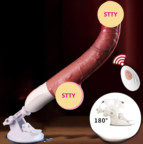 Dương vật giả gắn tường Goognight rung thụt xoay ngoáy 9 tầng số pin sạc