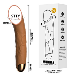 Dương vật giả LiLo Murney rung 10 chế độ dùng pin sạc