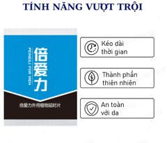 Khăn lau Peineili For Men bản xanh nâng cấp chống xuất tinh sớm kéo dài thời gian