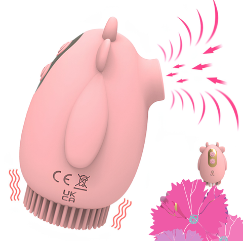 Máy Massage điểm G Mannu Mavericks kích thích điểm G rung hút dùng pin sạc