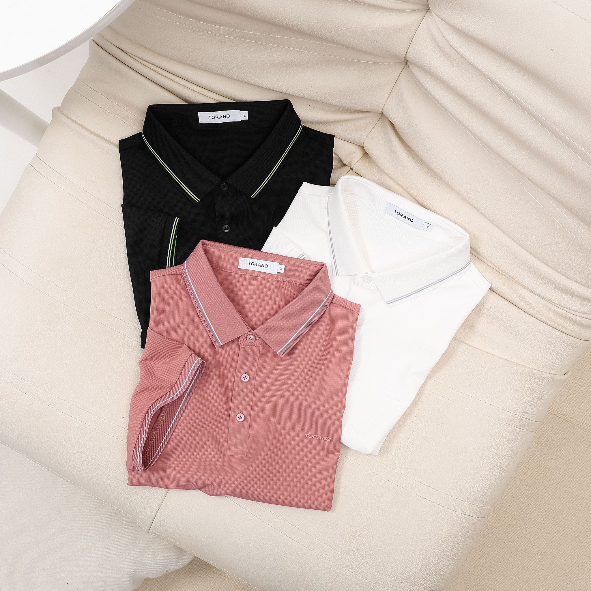  Áo polo active in logo Torano ngực GSTP551 