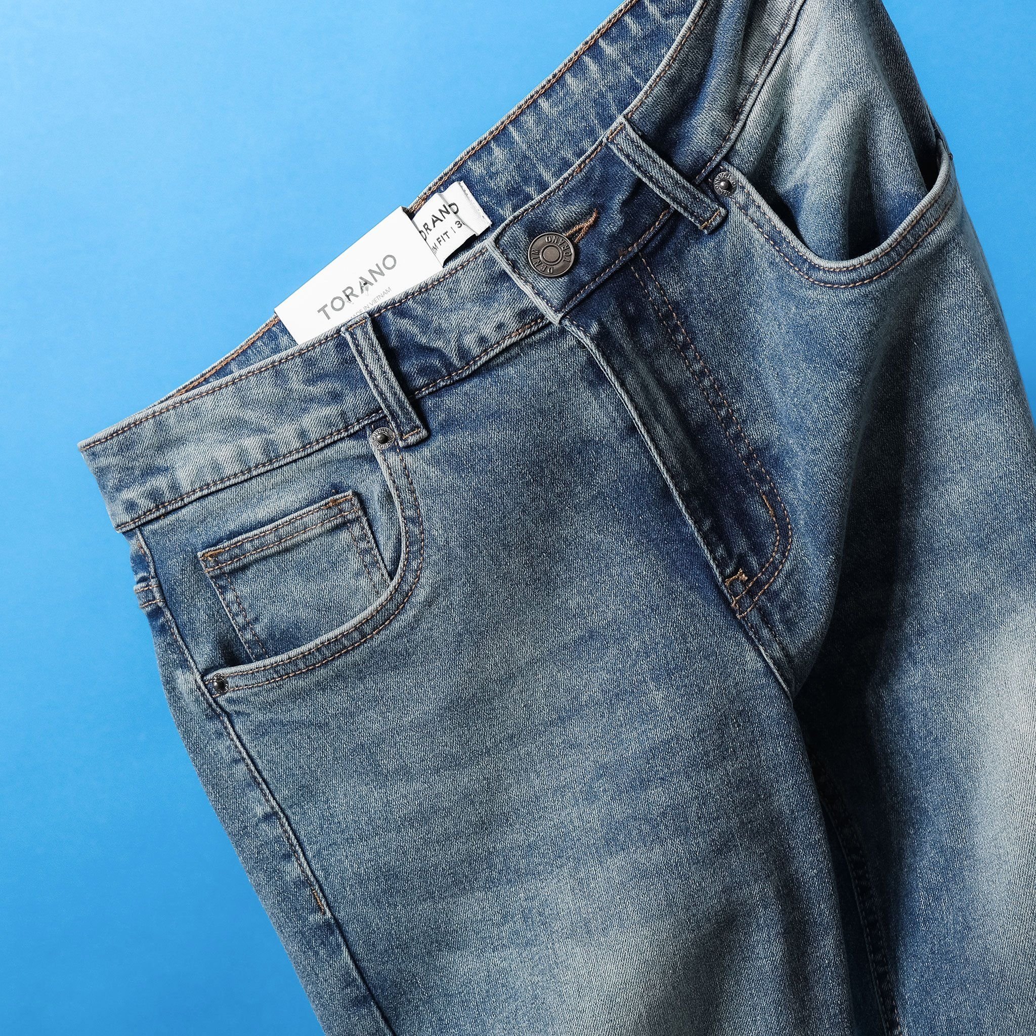  Quần Jeans basic slimfit GABJ841 