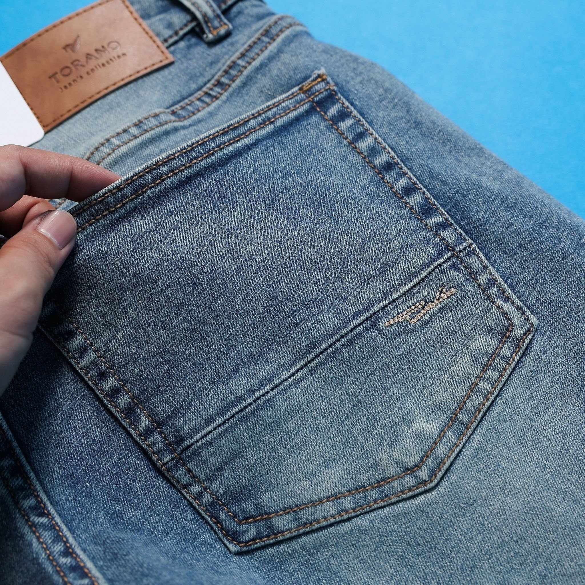  Quần Jeans basic slimfit GABJ841 