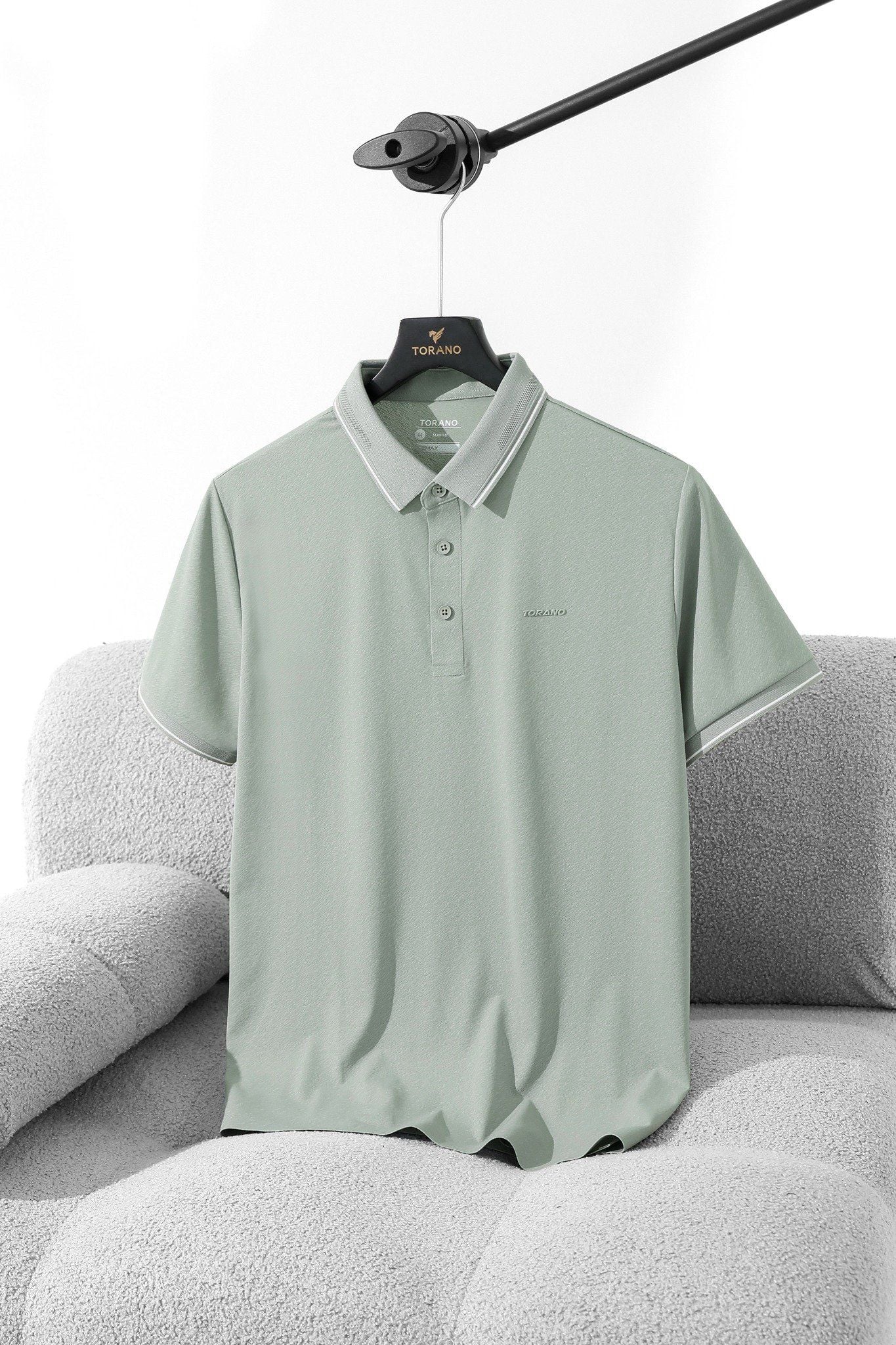  Áo polo trơn active in logo Torano GSTP561 