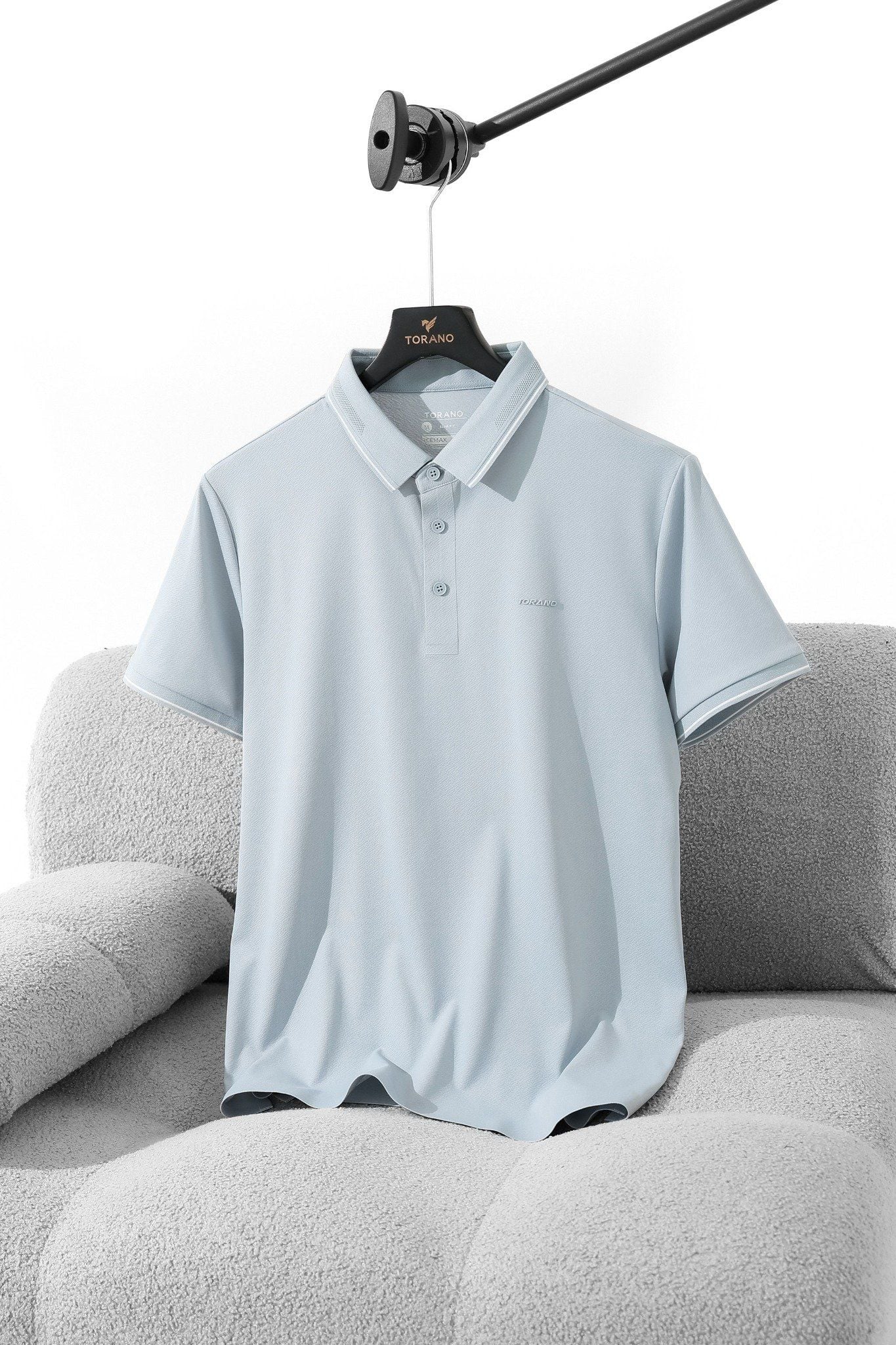  Áo polo trơn active in logo Torano GSTP561 