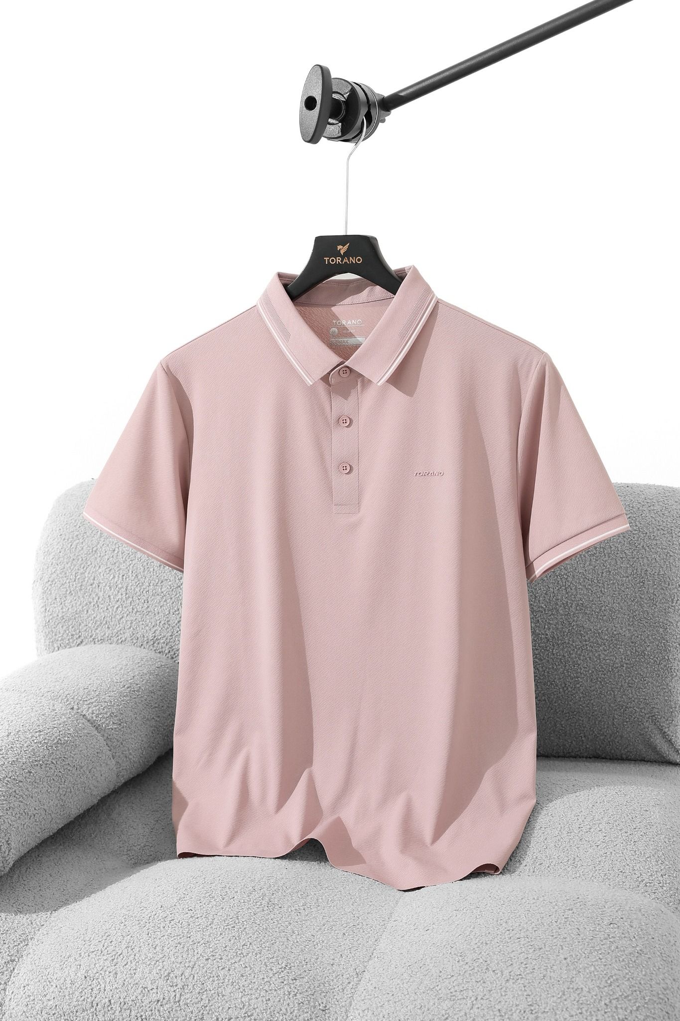  Áo polo trơn active in logo Torano GSTP561 