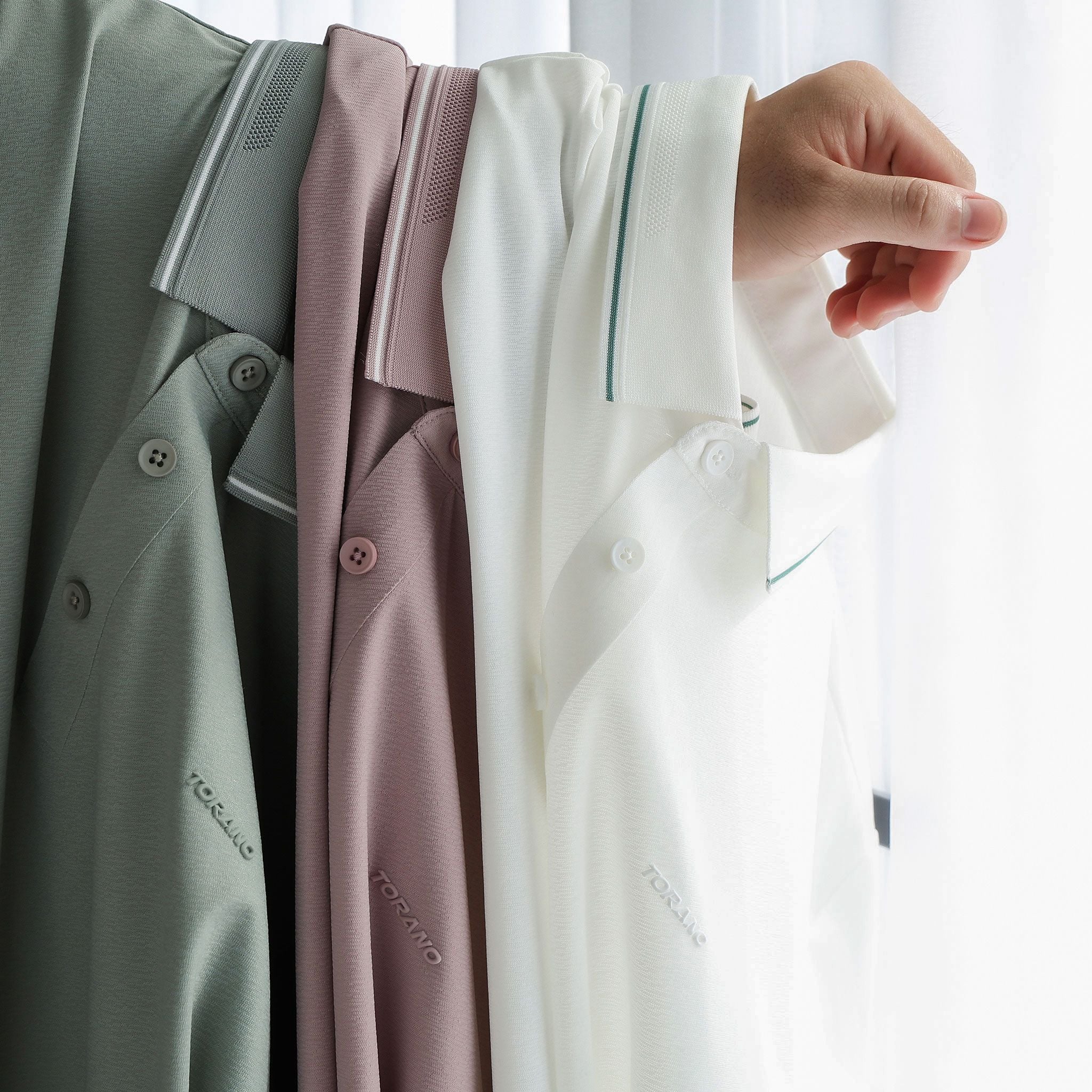  Áo polo trơn active in logo Torano GSTP561 