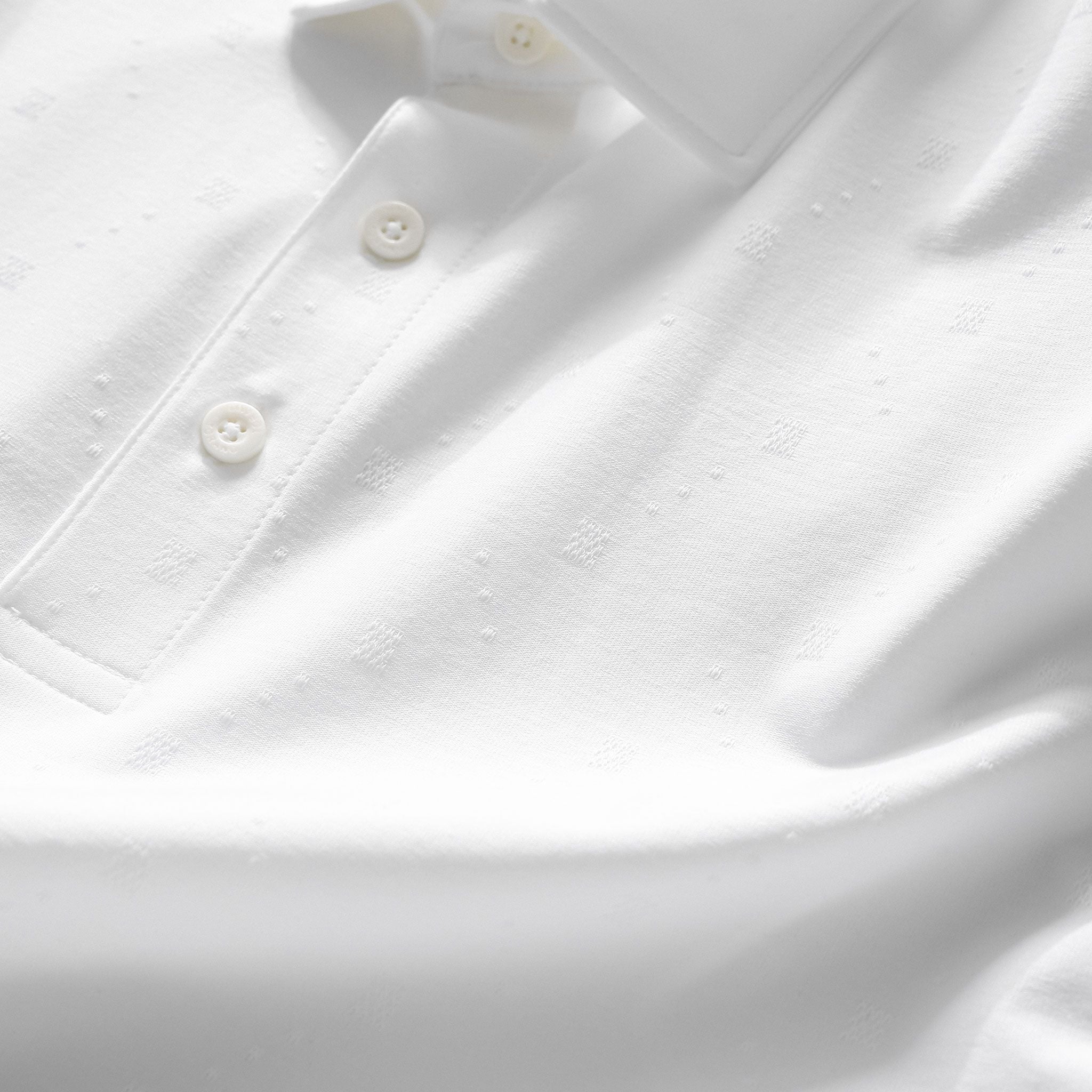  Áo polo trơn vải họa tiết GSTP642 