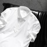  Áo polo trơn vải họa tiết GSTP642 