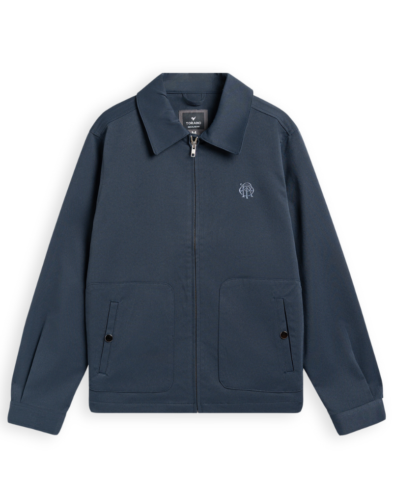  Áo khoác khaki 2 lớp túi ốp thêu logo ngực GWCJ502 