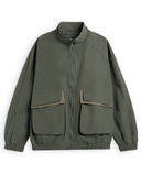  Áo khoác gió 2 lớp can phối relaxedfit cổ cao GWCW802 