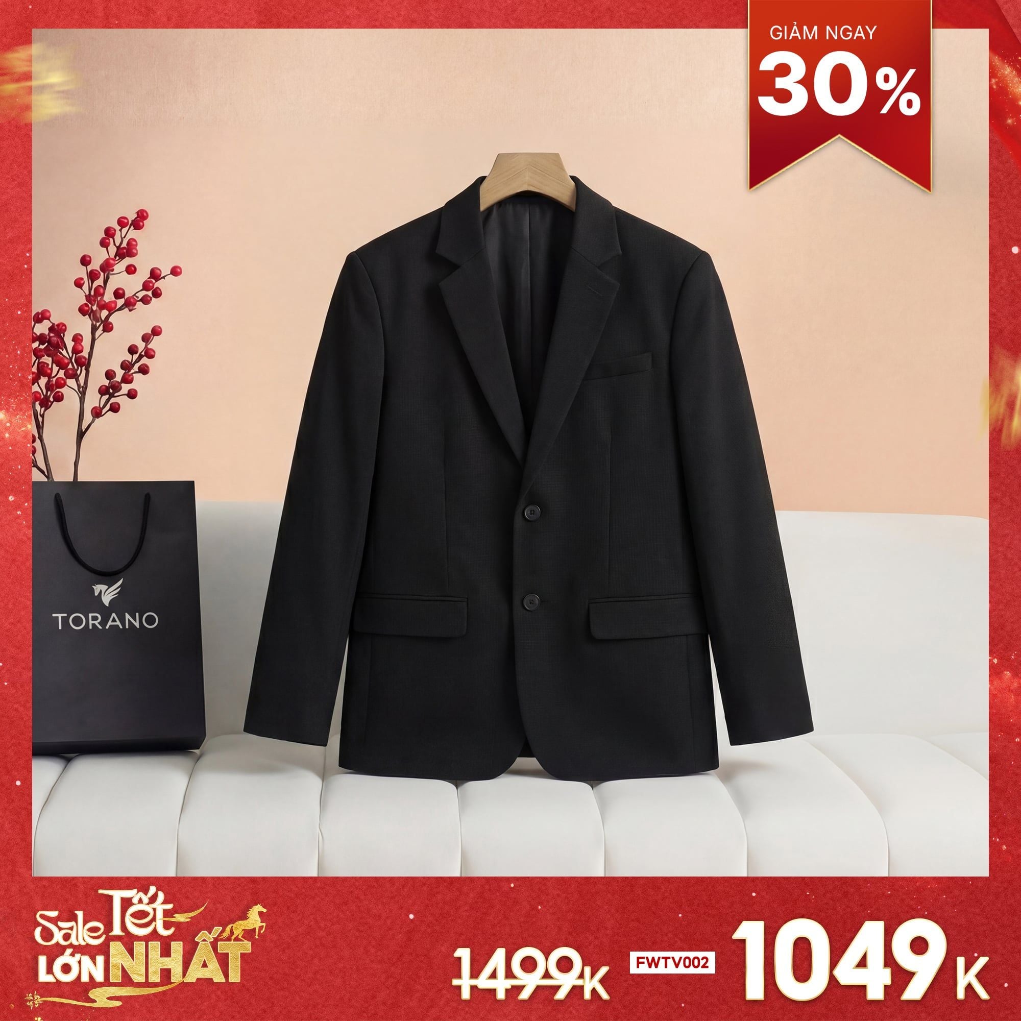  Áo blazer túi cơi ngực FWTV002 