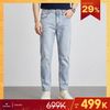 Quần Jeans basic regularfit thêu logo GABJ902