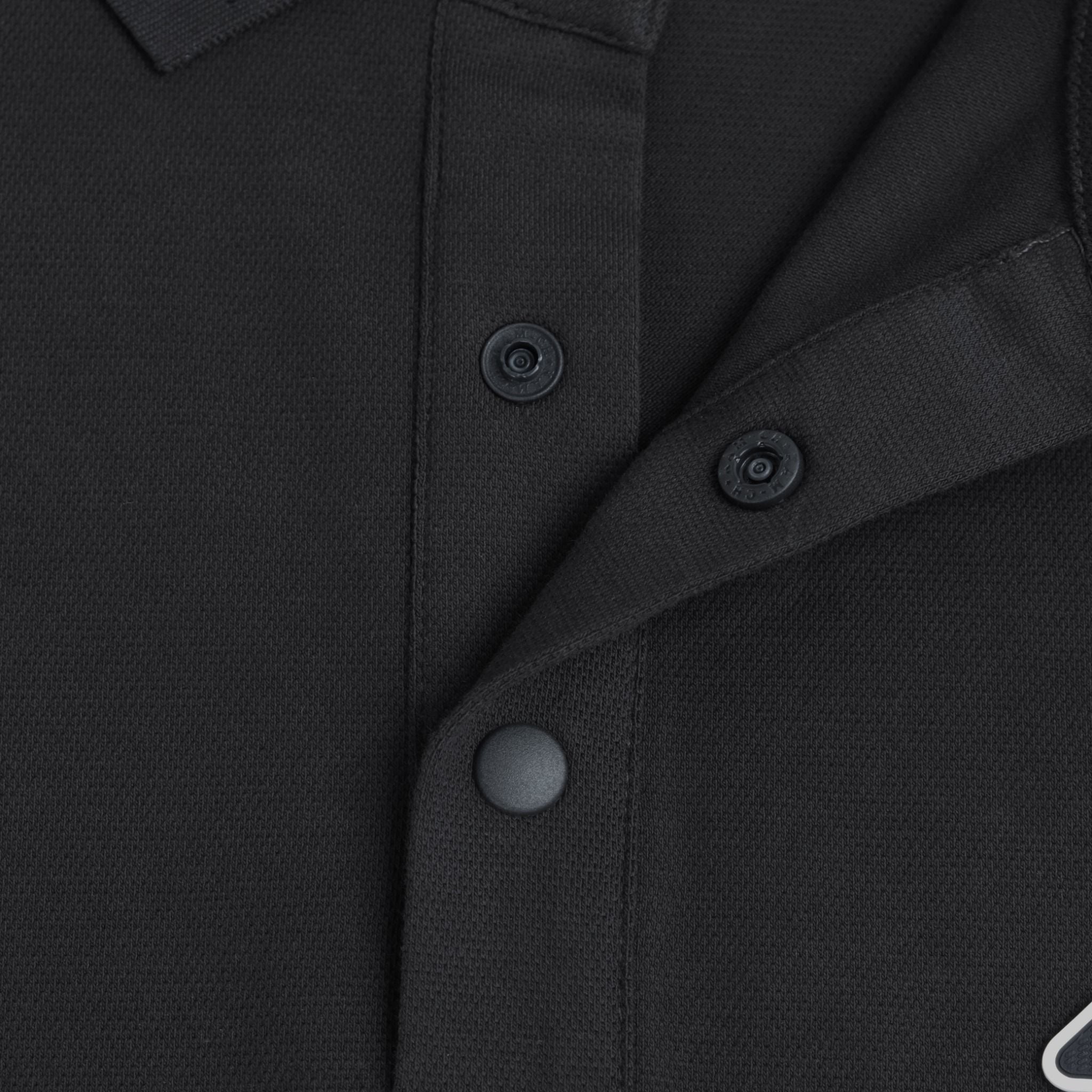  Áo polo trơn kẻ in logo ngực GSTP846 