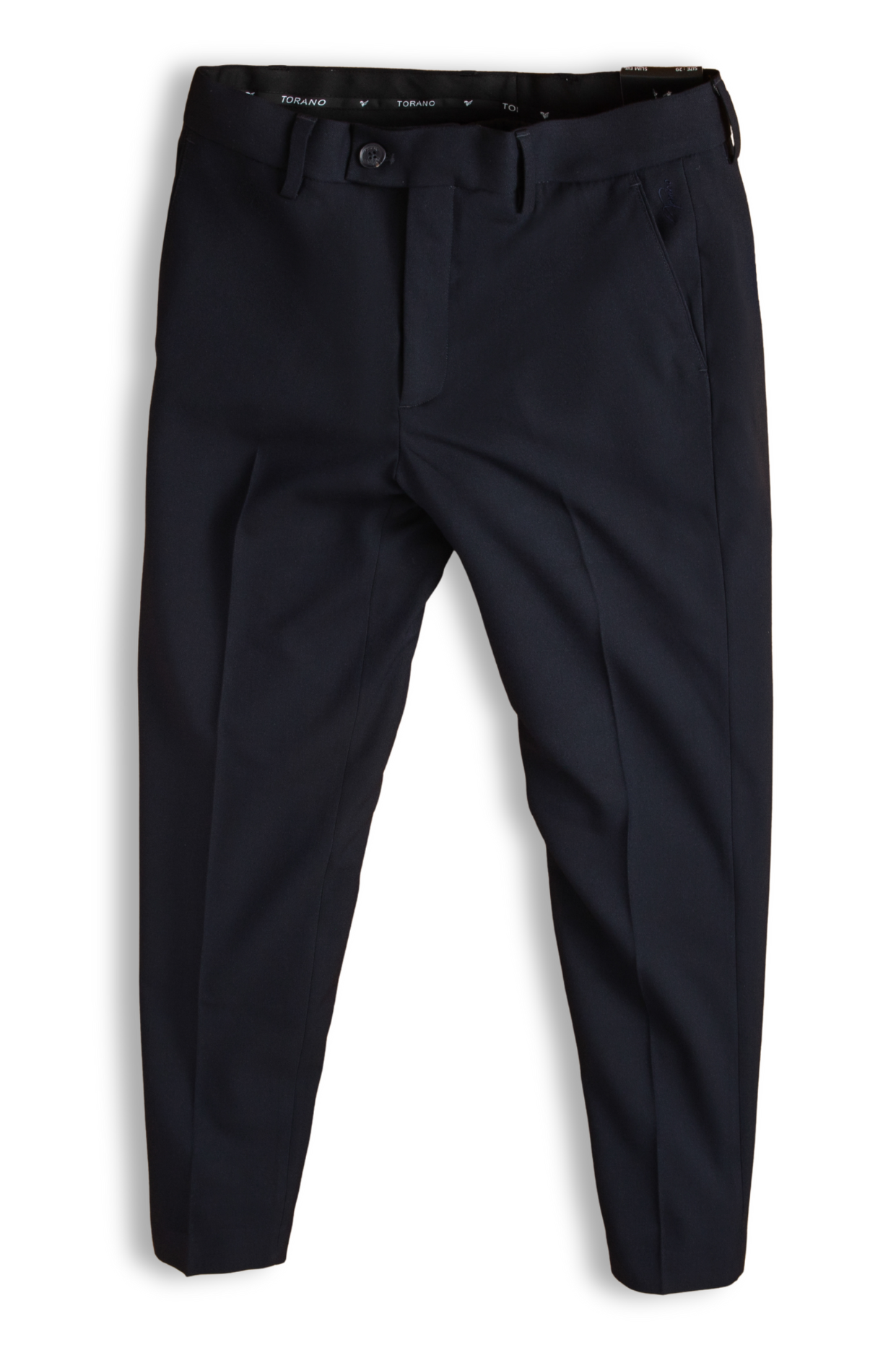  Quần âu slimfit trơn cạp lót in logo GABT002 
