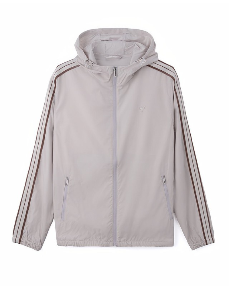  Áo khoác gió 1 lớp logo ngực EWCW010 