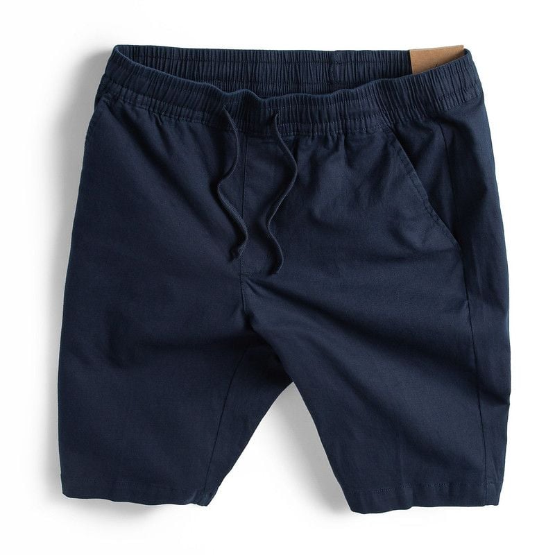  Quần short đũi cạp chun basic, gập gấu FSBI001 