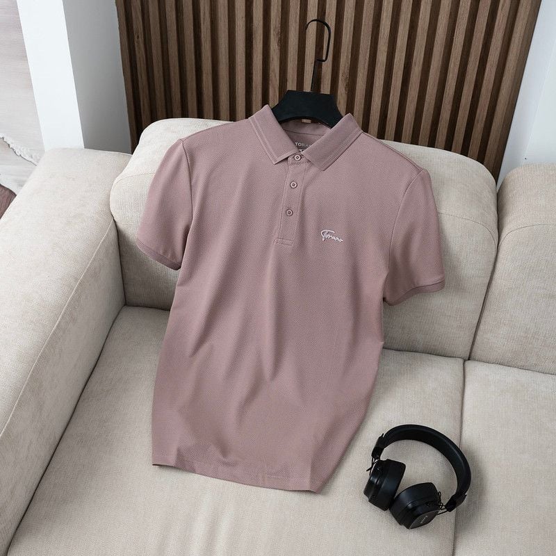 Áo polo trơn in logo ngực TRN GSTP843 