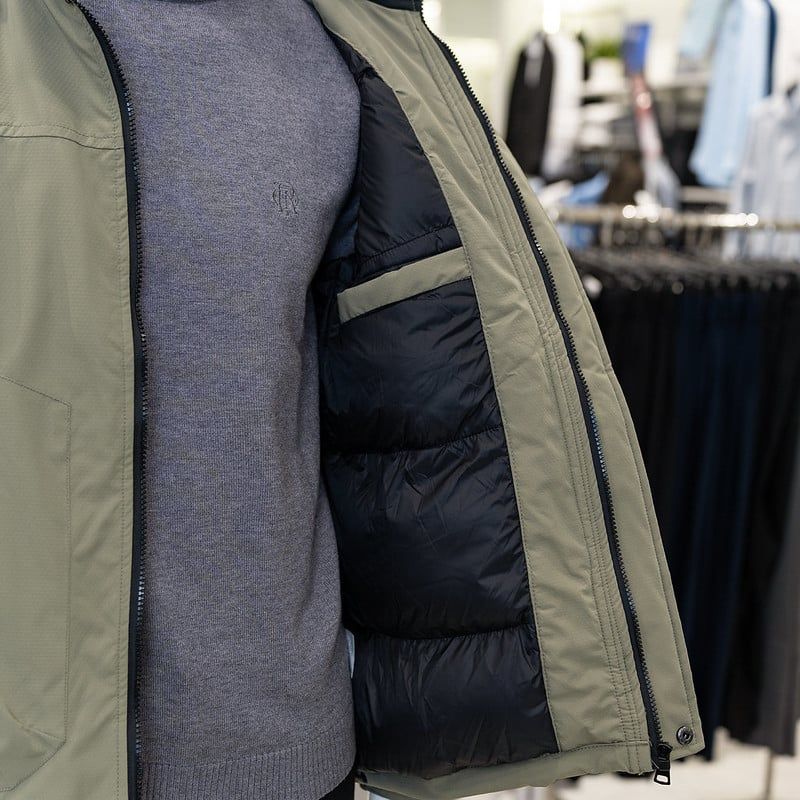  Áo khoác 3 lớp lót bông mũ rời nhám dính cổ tay GWCP303 