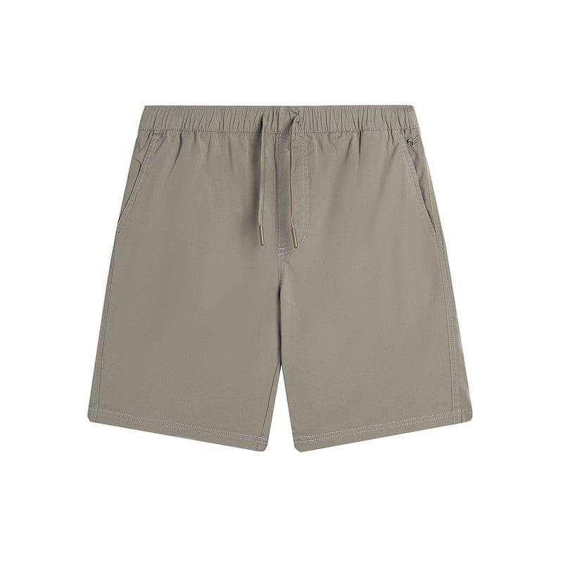 Quần short khaki cạp chun basic, diễu gấu FSBK010 